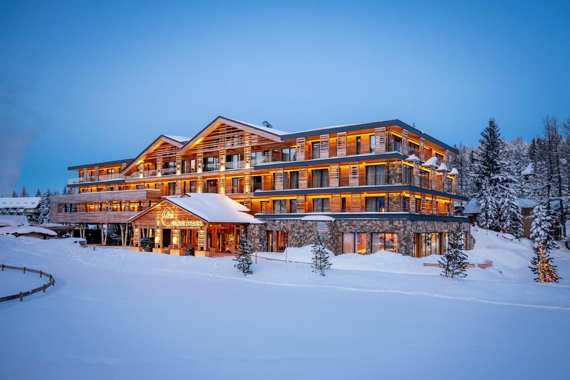 Hotel Alpin Peaks Turracher Hohe Exteriér fotografie