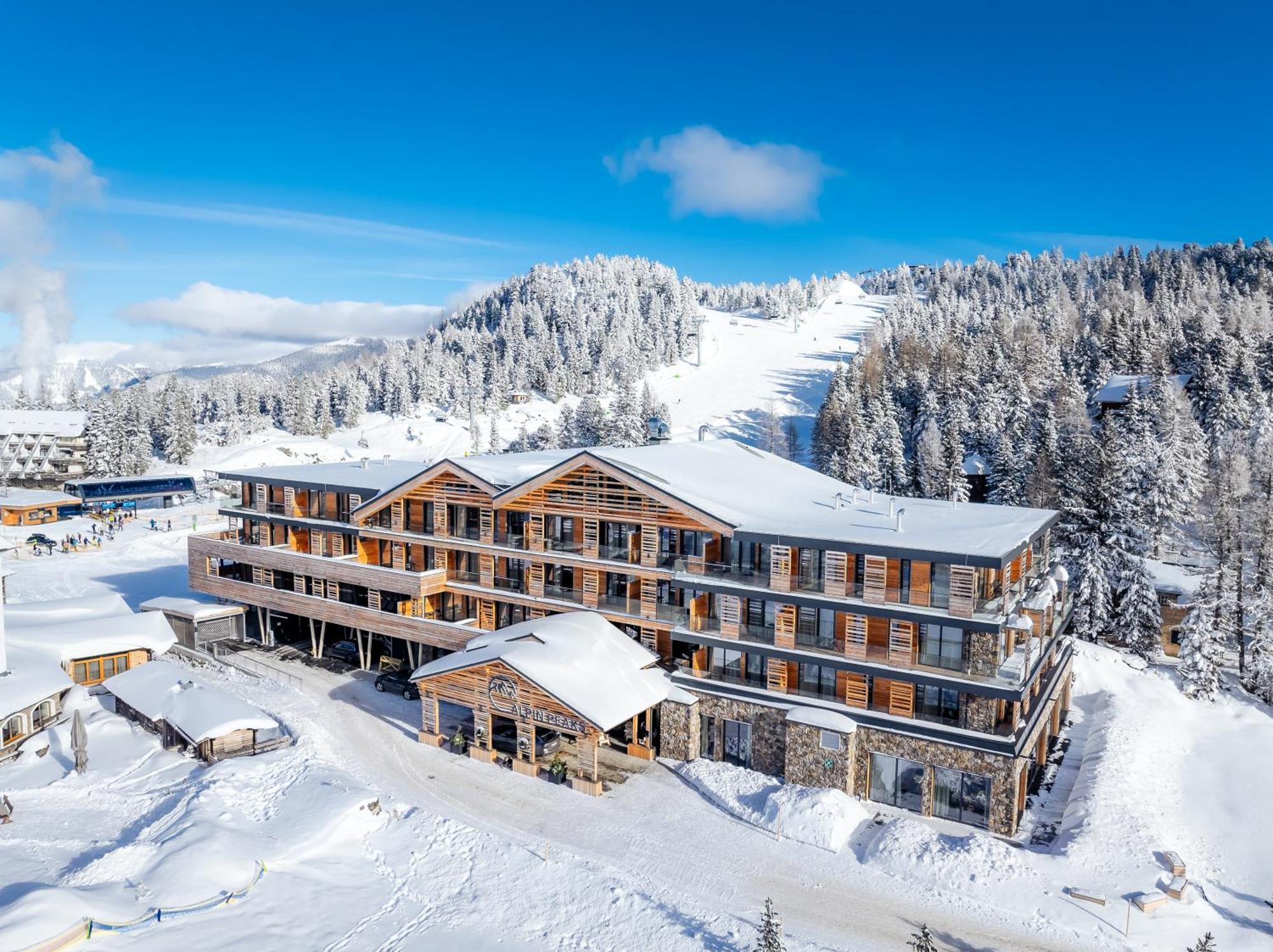 Hotel Alpin Peaks Turracher Hohe Exteriér fotografie